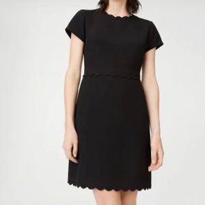 Club Monaco Santina Scalloped Dress